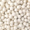 Filzwollbälle, Naturweiß, handgefertigt, Filzbälle, Filz-Pompons, Großpackung, kleine Quaste für Heimfilzen und Girlanden, Basteln, Ornamente (1 cm, 50 Stück)