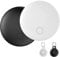 CASCHO Schlüsselfinder 2er Pack(Schwarz und Weiß), Smart Air Tag Kompatibel mit Apple Wo ist? APP (nur iOS), Bluetooth Key Finder für Gepäck/Koffer/Taschen, Haustier