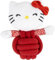 Hello Kitty Hundespielzeug, offizielles und Robustes Hundespielzeug, ideal zum Beißen, Ziehen und Spielen mit süßem und sicherem Stil