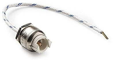 blendend Portalámparas halógeno lineal 12.085 con altas temperaturas, voltaje de 230V, ideal para iluminación eficiente en espacios comerciales y domésticos.