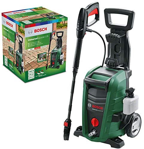 Bosch Home and Garden Bosch Hochdruckreiniger UniversalAquatak 135 (3-in-1-Düse, Schaumdüse, transparenter Wasserfilter, Hochdruckpistole, 7 m Schlauch, 5 m Kabel, 1900 Watt