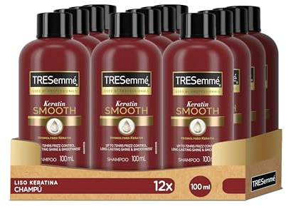 TRESemmé Liso Keratina Shampoo Pack de 12 x 100 ml