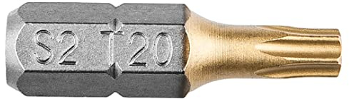 Scredriver bit TX20, 25mm, 1/4, 2pcs.