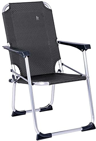 Bo-Camp Alu Kinder Stuhl Copa Rio Camping Klappstuhl Strand Garten Angel Faltbar anthrazit