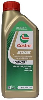 Huiles moteur 0w20 voiture essence diesel lubrifiant Castrol Egde 0w20 V avec sac polyvalent 8x1lt