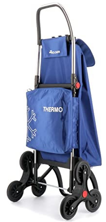 Carro Rolser I-MAX Thermo Zen 6 Ruedas Sube Escaleras Plegable - Azul