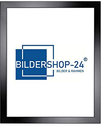 Bildershop-24 Puzzlerahmen London für Puzzle ca. 1500-2000 Teile 99x76cm 76x99cm Schwarz Hochglanz mit Acrylglas