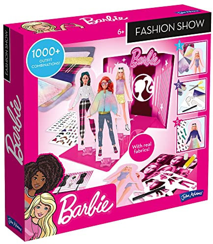 John Adams , Barbie Fashion Show: Create your own cool Barbie catwalk with real fabrics! , Arts & Crafts , Ages 6+