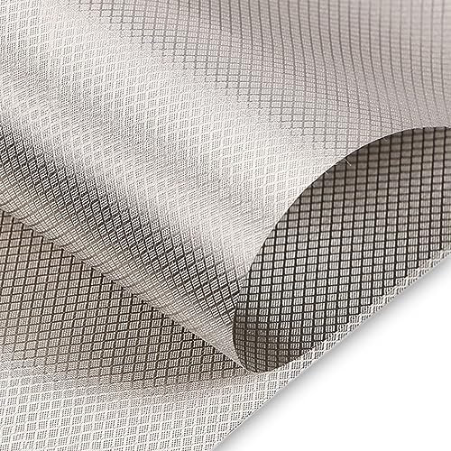 Tissu Faraday pour isolation des rayonnements électromagnétiques 50x40cm Blocage des signaux RF et WiFi. Blocage des signaux électromagnétiques avec une cage de Faraday