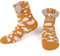SATINIOR Winter Weiche Flauschige Tier Kuschelsocken 3D Flauschige Hausschuhe Socken Warm Süße Haussocken für Damen Mädchen (Giraffe)