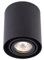 LED Aufbauleuchte, LED Aufbauspot, Aufbaustrahler GU10, Aluminium Schwarz Rund Schwenkbar 90mm x 100mm