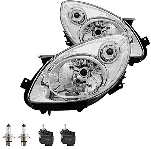 EISENFELS Bundle Set 106524837 erstellt mit Scheinwerfer rechts & links + Stellmotor Leuchtmittel H4 kompatibel