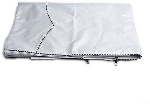 HOHOVYVY Cubierta Plateada para Lavadora Impermeable para Carga Frontal, protección para Secadora, XXL, 85 cm