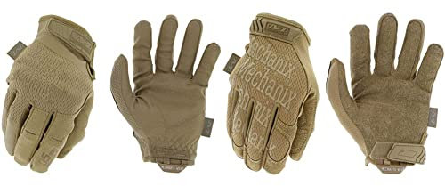 Mechanix Wear: Specialty 0,5 mm Coyote Tactical Arbeitshandschuhe mit hoher Fingerfertigkeit & Herren Wear Original® Coyote handschoenen Einsatzhandschuhe, Braun, M EU