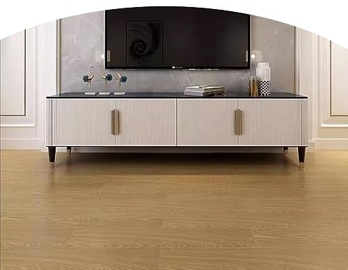 HCZION Planche De Sol Auto-adhésive Stickers Sol Carrelage Lames Laminées Revêtement De Sol en Vinyle Compatible Au Plancher Chauffant Plancher Bois Oak (Color : 7, Size : 7 Planks)