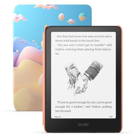 Amazon Kindle Paperwhite Kids (16 GB) – larger 7 glare-free display – Children read more than 45 minutes per day with Kindle – Starfish