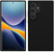 kwmobile Case Compatible with Galaxy S24 Ultra Case - TPU Silicone Cover - Works with Wireless Charging - Black