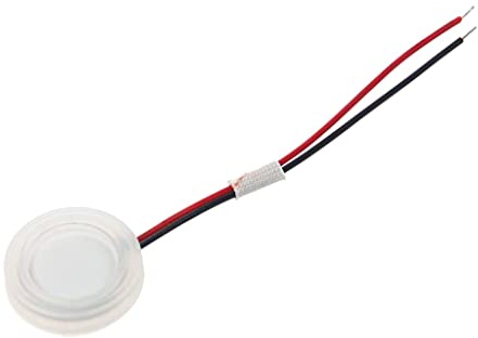 Ultraschall-Hersteller Outdoor Brunnen Zerstäuber Luftbefeuchter 2,4 MHz Fogger Oszillierend Piezoelektrisch Keramik 16 mm Mini Maker Fogger Ultraschall Schwimmender Spritzschutz Batteriebetriebene