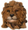 Divas World Majestic Pots de fleurs en forme de tête de lion – Disponible en petites et grandes tailles pour le jardinage intérieur et extérieur (taille S)