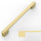 Amerdeco 10 Pack Brushed Gold Cabinet Pulls 7.5 Inch(192MM) Hole Centers Kitchen Cabinet Handles Cabinet Hardware Kitchen Handles for Cabinets Cupboard Handles Drawer Pulls AM018