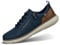 bugatti Herren EIN klassischer Sneaker mit Einer leichten Sohle und Zipper, dunkelblau, 42 EU