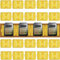 20 Pack Battery Mount Holder for Dewalt 20V 60V Batter, Battery Holder Compatible with Dewalt w/ 40pcs Screw, Battery Holder for Dewalt Wall Mount (20-Yellow)