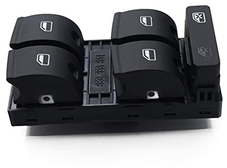 Fensterheber Schalter,Electric Fenster Schalter Gebrauch for Audi A4 B6. Audi A4 B7 S4 SITZ EXEO-Auto-Treiber Power Master-Fensterschalter-Konsole 8E0 959 851