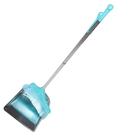 Didiseaon Long Handle Dustpan Broom Set Household Cleaning Kit for Home Office Shopping Malls