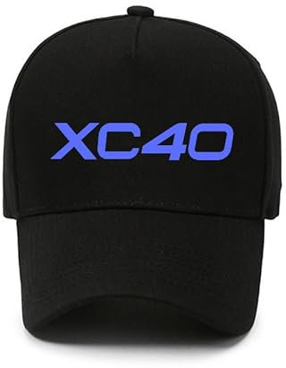AXOEECF Baseball Cap, Für Volvo XC40, Sonnenmütze, Geschenk, Moisture Wicking, Verstellbarer Casual Hut, UV-Schutz Kappe,A-OneSize