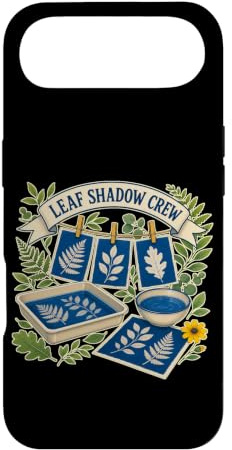 Custodia per iPhone Air LEAF SHADOW CREW Cianotipia Botanica Foglie
