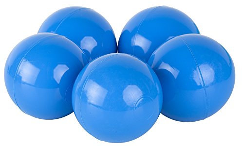 Velinda 300 Bälle für Bällebad/Bällezelt/Kinderpool Spielbälle Kinderbälle O7cm (Farbe der Bälle: blau)