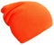 DonDon Mütze Herren Mütze Damen Wintermütze Slouch Beanie - Neonorange