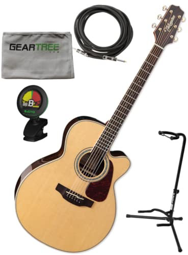 Takamine GN90CE ZC NEX Body Akustische E-Gitarre mit Gigbag, Ständer, Tuch, C