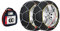 AMIO Schneeketten für 205/55 R16 Reifen Homologation: TÜV/GS | 12 mm