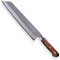 KIRITSUKE - Kochmesser, Küchenmesser, Chefmesser, Allzweckmesser & Japanischer AUS-8 Stahl & 3 Schichten stahl & Pakka-Holz Griff, Klinge 245 mm