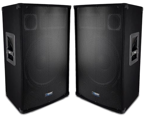 Enceinte Sono Bass Reflex Trapézoïdal à 3 voies 12/30cm - 600W - AUDIO CLUB 12