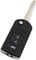 New 3 Button for MAZDA 2 3 5 6 RX8 MX5 FLIP REMOTE KEY FOB CASE WITH BLADE A71