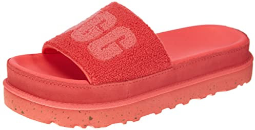 UGG Damen Laton Schiebe-Sandalen, Hibiscus Pink Terry, 38 EU