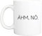 Lieblingstasse mit Spruch I Spülmaschinenfest und Beidseitiger Druck I Hochwertige Tasse in reinem Weiß I Kaffeebecher Lustig für die Arbeit, Büro mit Sprüchen (Ähm, Nö.)