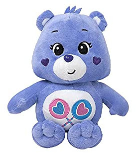 Glücksbärchis Care Bears Glücksbärchen Plüsch 6 versch. Figuren, 21 cm ORIGINAL Kuscheltier - Unlock The Magic - super weicher Plüschbär, Teddybär Stofftier für Kinder (Teile-gern-Bärchi)
