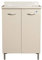 Easy House Mobile lavatoio per lavanderia cm 60x60 con piedini e asse in termoplastico