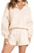 AUTOMET Damen Oversized 2-teilige Lounge-Sets Herbst Outfits 2023 Langarm Gemütlich Casual Pyjama Shorts Sweatsuit Sets, aprikose, S