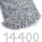 Beadsland Hotfix Rhinestones Bulk, 14400Pcs Crystal Hot Fix Rhinestones for Crafts Clothes DIY Decoration, Crystal, SS10, 2.7-2.9mm