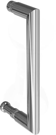 AQUABATOS® Duschkabine Griff Duschtürgriffe Beidseitig Türgriff aus Edelstahl Edelstahlgriff Bügelgriff Stangengriff 145 mm 14,5 cm Lochabstand für Glasstärke von 5 bis 10 mm