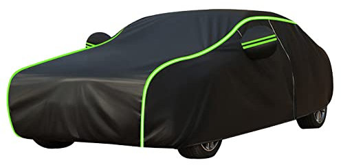 Autoabdeckung für FIAT Panda Argo, Premium Autoplane aus hochwertigem und wasserdichtem Material(Color:a,Size:Panda 2011-2023)