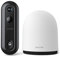 WUUK 2K Doorbell Camera, Video Doorbell Wireless/Wired, Homebase Supports Up to 8 Cams, No Subscription, 2.4/5 GHz WiFi, 32G Local Storage, Human Detection, Compatible with Alexa and Google Home