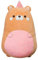 Gisqis Bär Kuscheltier Baby Kissen Flauschig Bär Kuschelkissen Teddybär Plüschtier Kleines Plüschkissen Plüschtiere Stofftiere Fluffy Stuffies für Kinder Babyzimmer Kinderzimmer Deko Mädchen