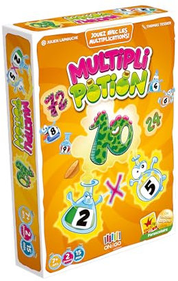 Blackrock Games MULTIPLI Potion Nouvelle Editon - on The GO Editions Jeu Enfants - Jeu Apprentissage multiplications - calcul - 7 Ans et Plus - Apprendre en s'amusant - mathématiques