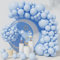 Luftballons Blau，102 Stück Blau Pastell Latex Luftballon Girlande Kit Ballonbogen für Geburtstag Party Jahrestag Hochzeit Babyparty baby shower Wedding Dekoration oktoberfest bierfest deko