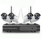 Kit Videosorveglianza Wireless Ip 3 Mpx nvr 4 canali 4 Telecamere